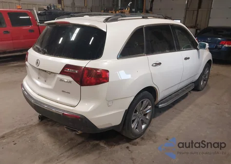 2010 Acura Mdx Advance Package from USA, damaged, VIN 2HNYD2H78AH500676